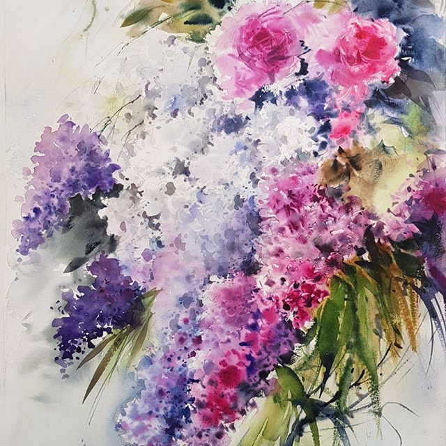 آموزشگاه هنرهای تجسمی آبرنگ 36*54cm