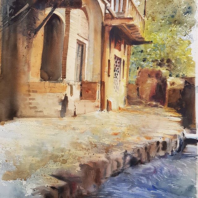 آموزشگاه هنرهای تجسمی آبرنگ 36*54cm