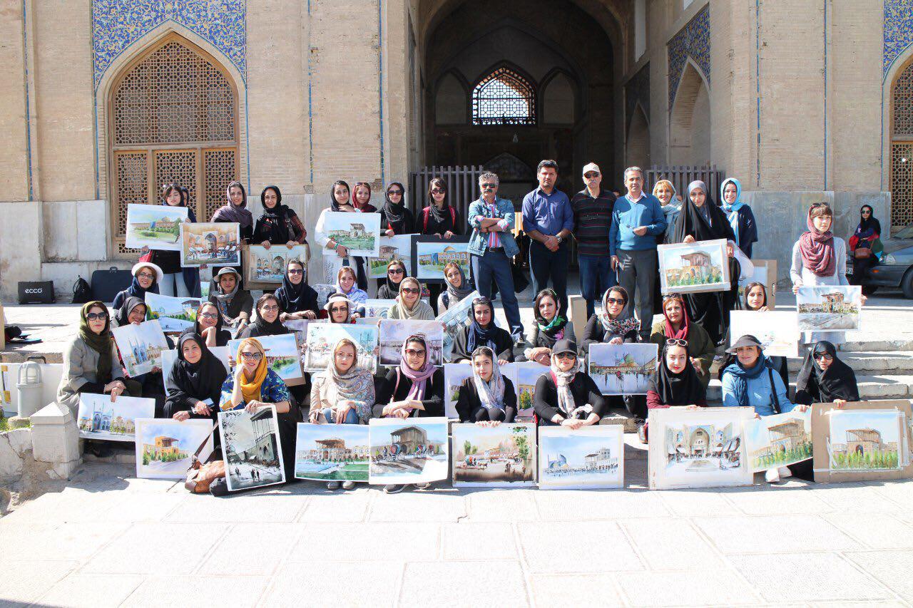 آموزشگاه هنرهای تجسمی فراخوان آبرنگ اصفهان 